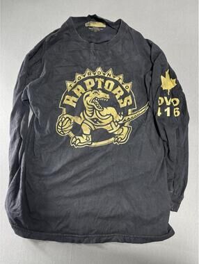 Toronto Raptors x OVO Limited Edition Long Sleeve 2014 Drake NBA Six Owl Gold